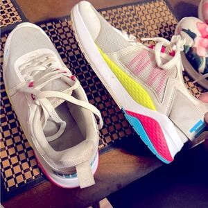 Puma and Floral Womens Athletic Sneakers TWO pairs for the price of one! size 10